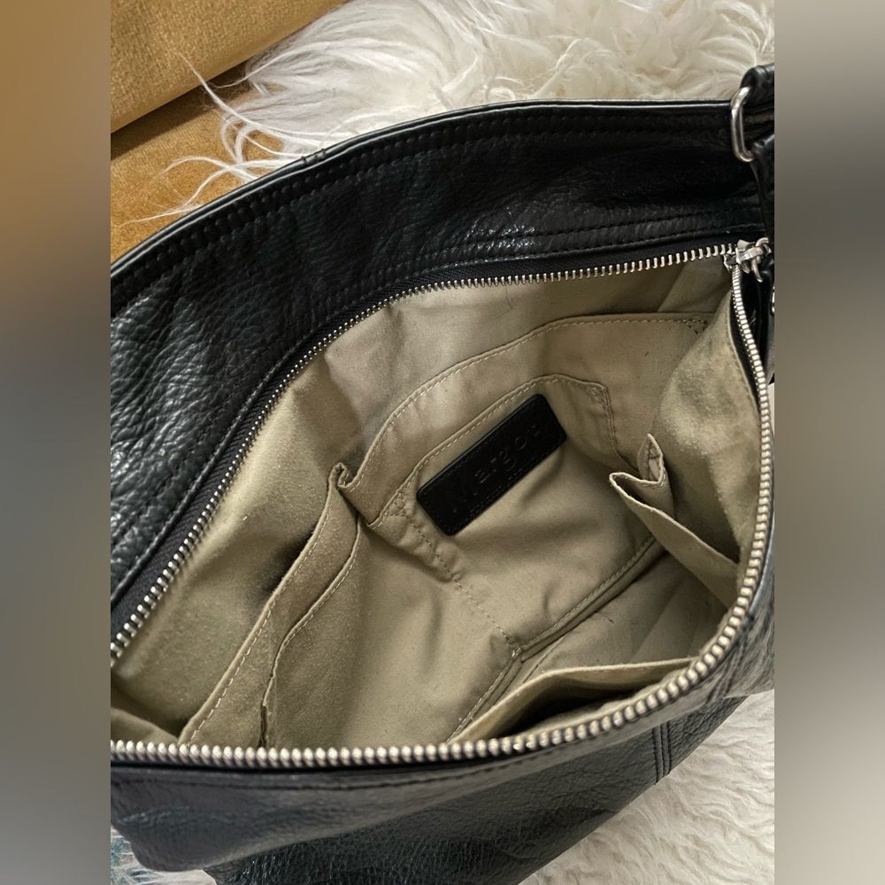 Margot Lorna Genuine Leather Crossbody Bag In Black - Picture 5 of 8